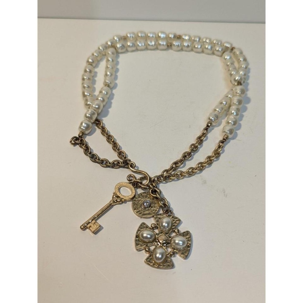 Talbots charm necklace